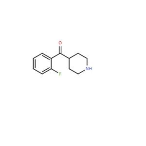 4-(2-氟苯甲?；?哌啶,(2-FLUORO-PHENYL)-PIPERIDIN-4-YL-METHANONE