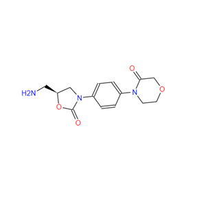 4-[4-[(5S)-5-(氨甲基)-2-羰基-3-唑烷基]苯基]-3-嗎啡啉酮