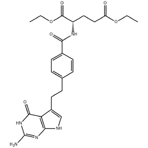 N-(4-(2-(2-氨基-4-氧代-4,7-二氫-3H-吡咯并[2,3-D]嘧啶-5-基)乙基)苯甲?；?-L-谷氨酸二乙酯