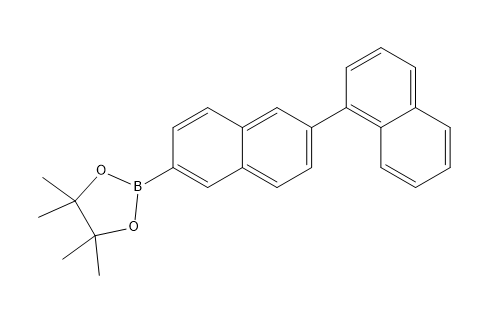 2-(1-萘基)萘-6-硼酸頻那醇酯,2-(1-Naphthyl)naphthalene-6-(4,4,5,5-  tetramethyl-1,3,2-dioxaborolane-2-yl)