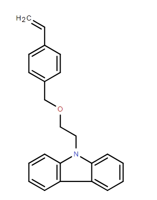 9-[2-[(4-乙烯基苯基)甲氧基]乙基]- 9H-咔唑,9-[2-[(4-Ethenylphenyl)methoxy]ethyl]-9H-carbazole