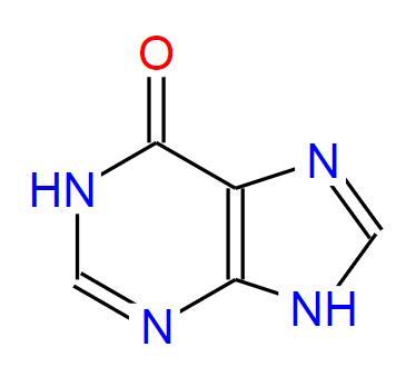 次黃嘌呤,6-Hydroxypurine