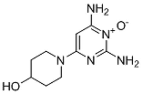 4-哌啶醇，1-(2,6-二氨基 -1-氧化 -4-嘧啶基)-,4-Piperidinol, 1-(2,6-diamino-1-oxido-4-pyrimidinyl)-