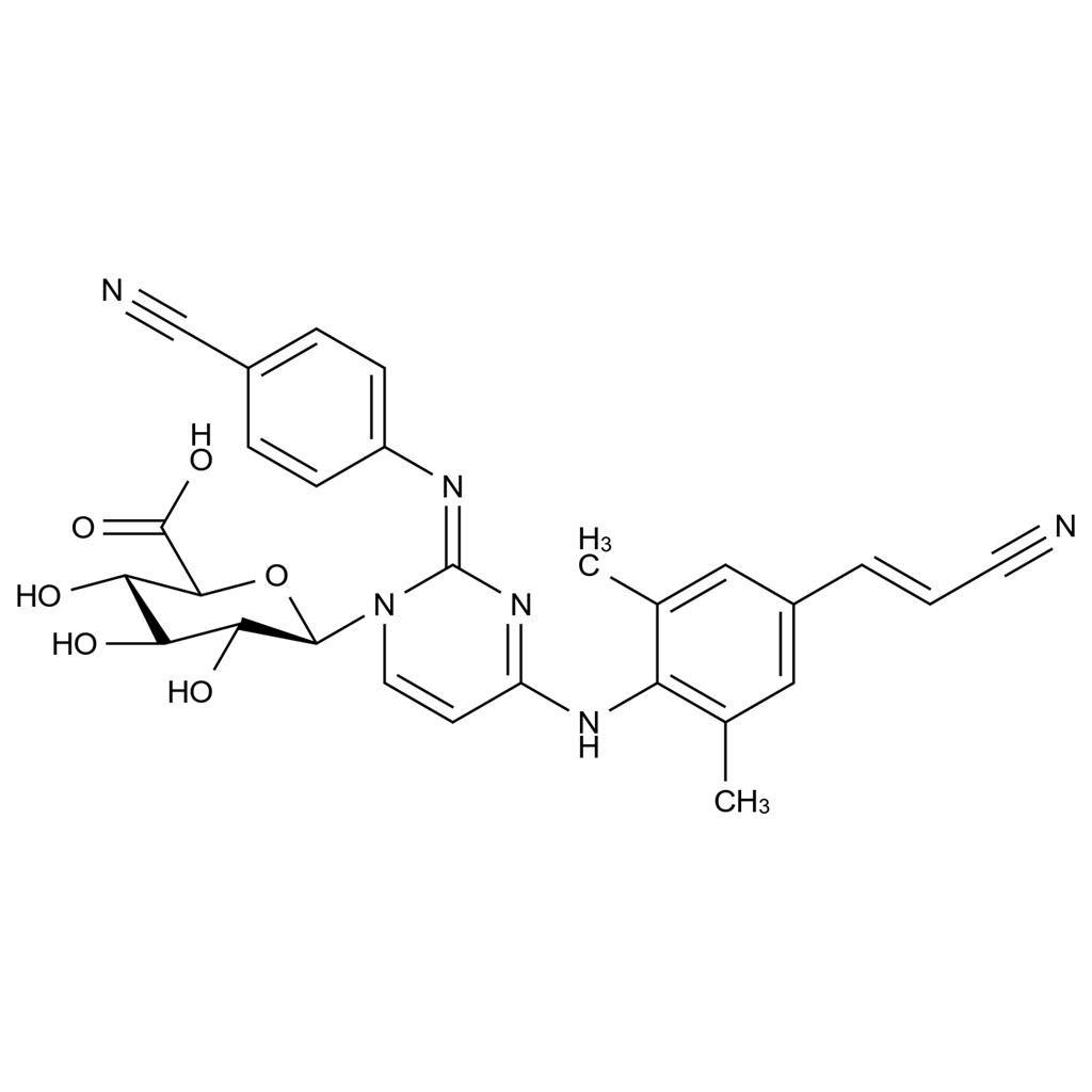 利匹韋林N-葡糖苷酸,Rilpivirine N-Glucuronide