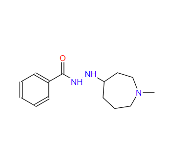 苯甲酸 2-(六氫-1-甲基-1H-氮雜卓-4-基)酰肼,Benzoicacid,2-(hexahydro-1-Methyl-1H-azepin-4-yl)hydrazide