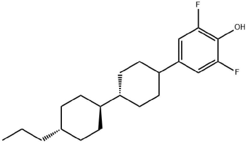 4-(反式-4-(反式-4-丙基環(huán)己基)-環(huán)己基)-2,6-二氟苯酚,4-(trans-4-(trans-4-Propylcyclohexyl)-cyclohexyl)-2,6-difluorophenol