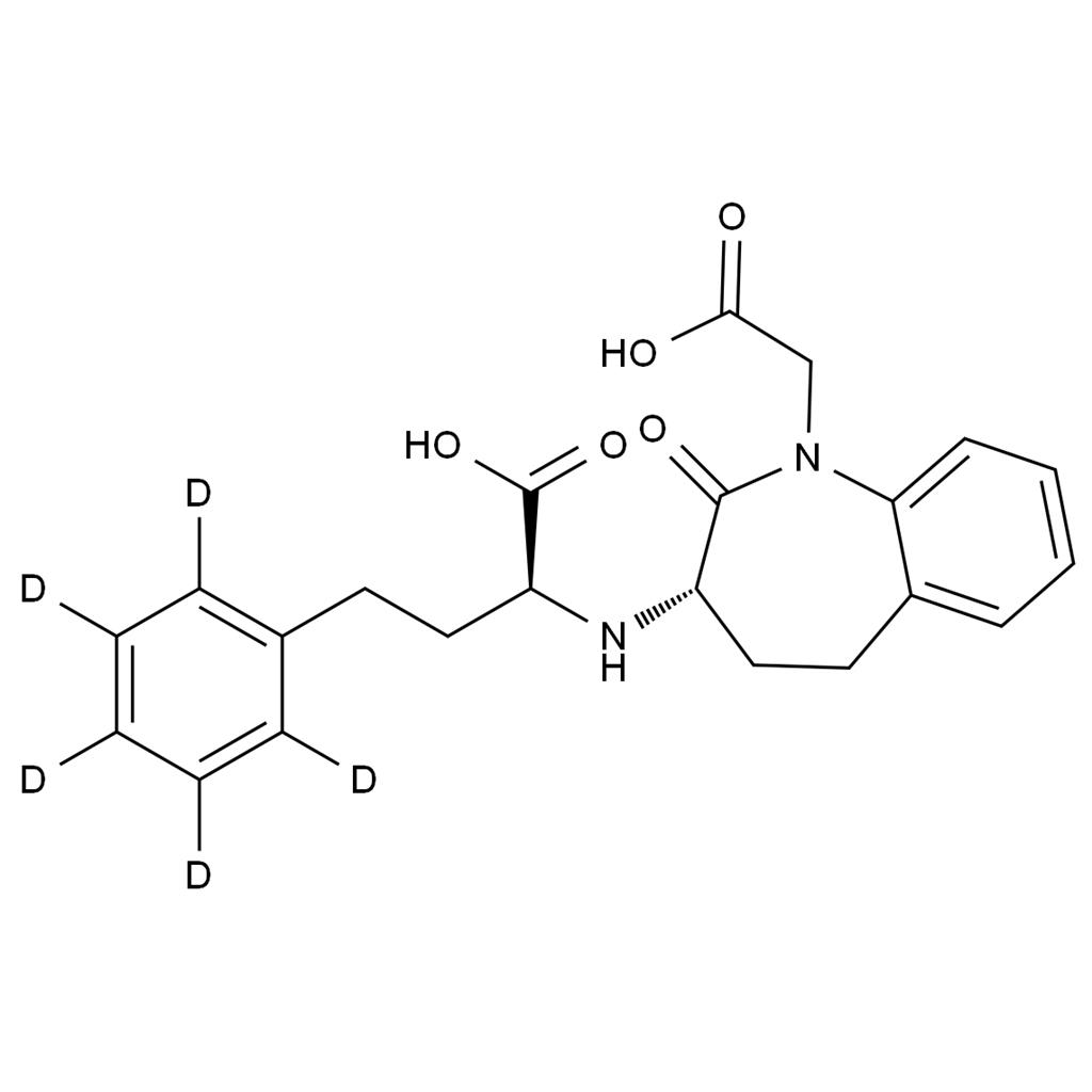 貝那普利拉-d5（貝那普利EP雜質C-d5）,Benazeprilat-d5 (Benazepril EP Impurity C-d5)