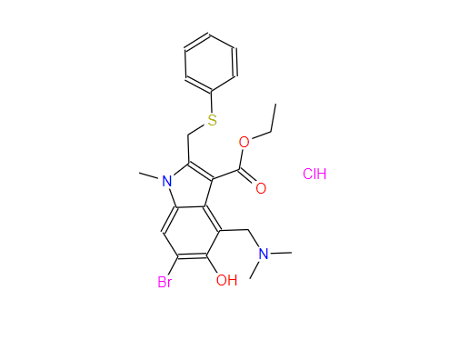 鹽酸阿比朵爾,Arbidol hydrochloride