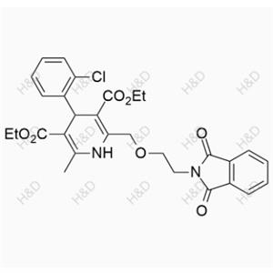 氨氯地平雜質39,diethyl 4-(2-chlorophenyl)-2-((2-(1,3-dioxoisoindolin-2-yl)ethoxy)methyl)-6-methyl-1,4-dihydropyridine-3,5-dicarboxylate