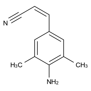 利匹韋林丁腈 Z異構(gòu)體,Rilpivirine Nitrile Z-isomer