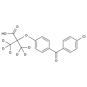 CATO_非诺贝特EP杂质B-d6（非诺贝特酸-d6）_1092484-69-9_97%