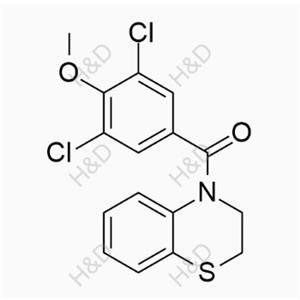 多替諾德雜質(zhì)37,(2H-benzo[b][1,4]thiazin-4(3H)-yl)(3,5-dichloro-4-methoxyphenyl)methanone