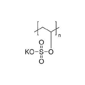 聚乙烯硫酸鹽 鉀鹽， 聚乙烯基硫酸鉀,POLYVINYL SULFATE POTASSIUM POLYVINYL SULFATE POTASSIUM*PRACTICAL GRADE, Poly(vinyl sulfate) potassium salt