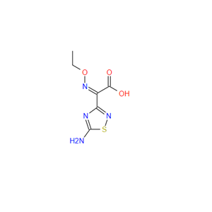 (Z)-5-氨基-alpha-(乙氧亞氨基)-1,2,4-噻二唑-3-乙酸（頭孢洛林7位側(cè)鏈）