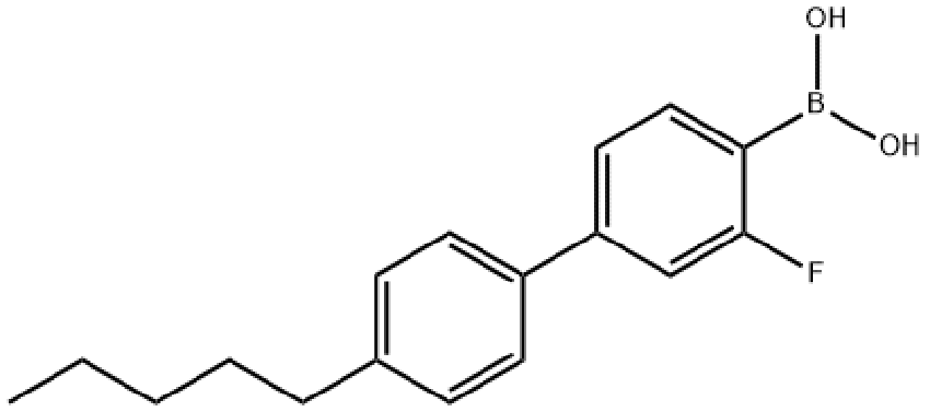 4-戊基-3-氟聯(lián)苯-4-硼酸,[2-fluoro-4-(4-pentylphenyl)phenyl]boronic acid