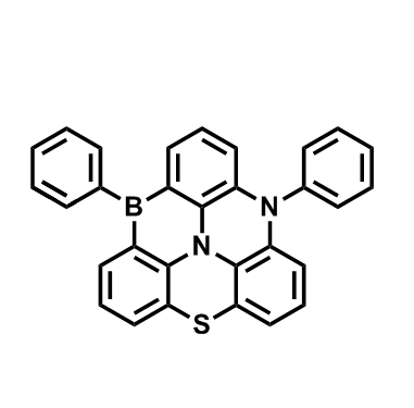 8,12-diphenyl-8,12-dihydro-4-thia-3a2,8-diaza-12-boradibenzo[cd,mn]pyrene