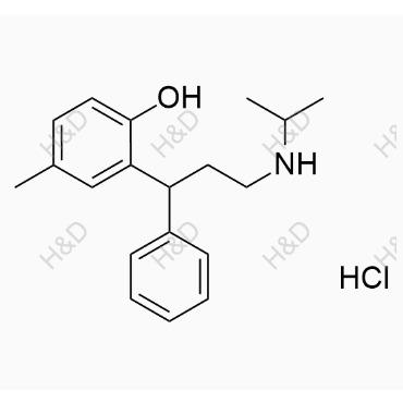 托特羅定雜質(zhì)14(鹽酸鹽),2-(3-(isopropylamino)-1-phenylpropyl)-4-methylphenol hydrochloride