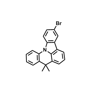 3-溴-8,8-二甲醚-8H-吲哚[3,2,1-de]丙烯腈,3-Bromo-8,8-dimethyl-8H-indolo[3,2,1-de]acridine