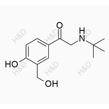 沙丁胺醇雜質(zhì)J,2-(tert-butylamino)-1-(4-hydroxy-3-(hydroxymethyl)phenyl)ethanone