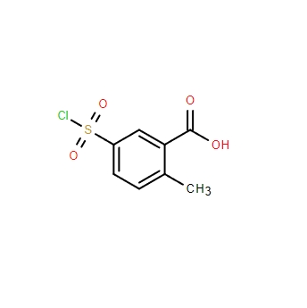 5-氯磺?；?2-甲基苯甲酸,Benzoic acid, 5-(chlorosulfonyl)-2-methyl- (9CI)