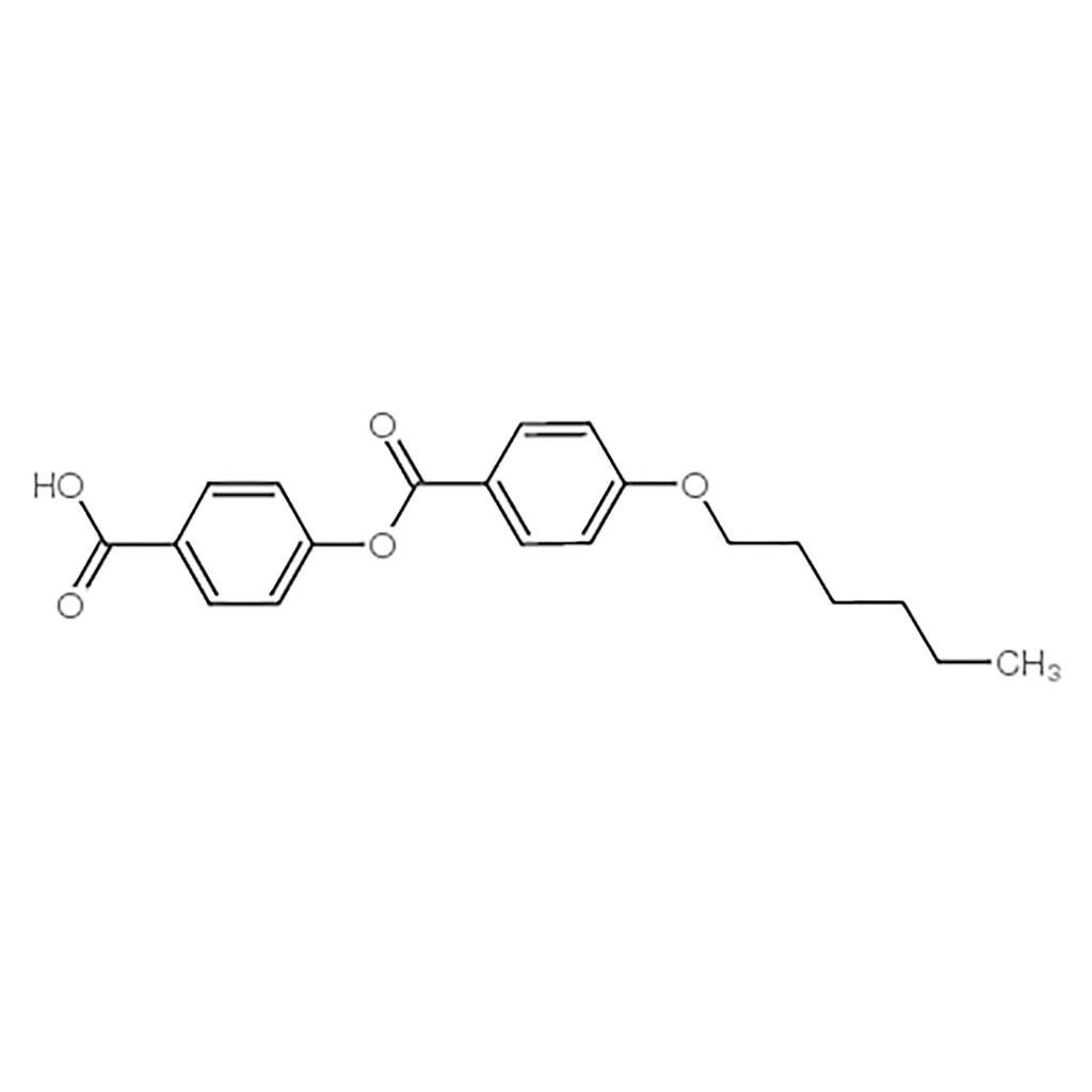 4-(4-己氧基苯甲酰氧基)苯甲酸,4-((4-(Hexyloxy)benzoyl)oxy)benzoic acid