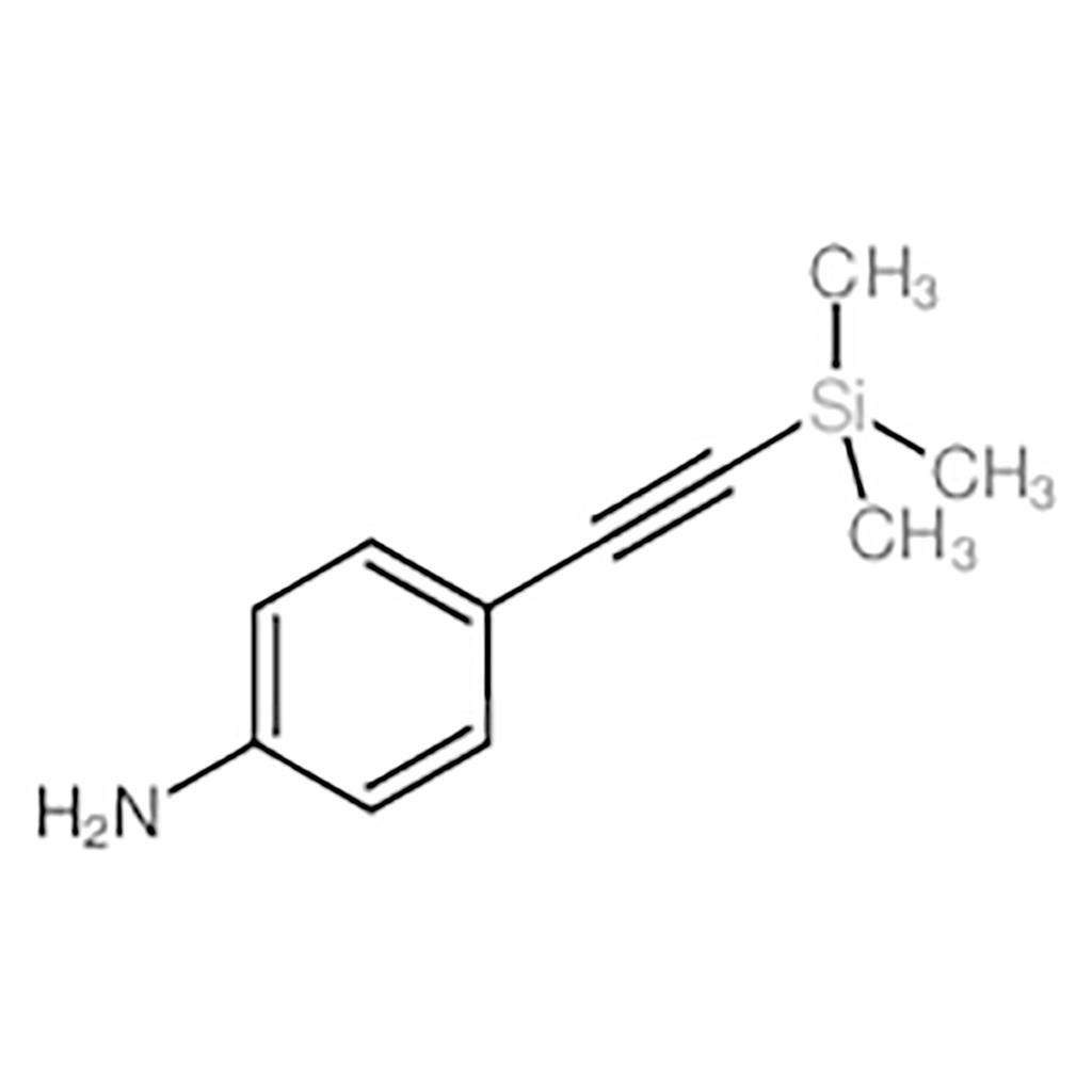 4[(三甲基硅基)乙炔基]苯胺,4-(2-trimethylsilylethynyl)aniline