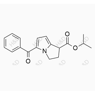 沙丁胺醇雜質(zhì)24,isopropyl 5-benzoyl-2,3-dihydro-1H-pyrrolizine-1-carboxylate