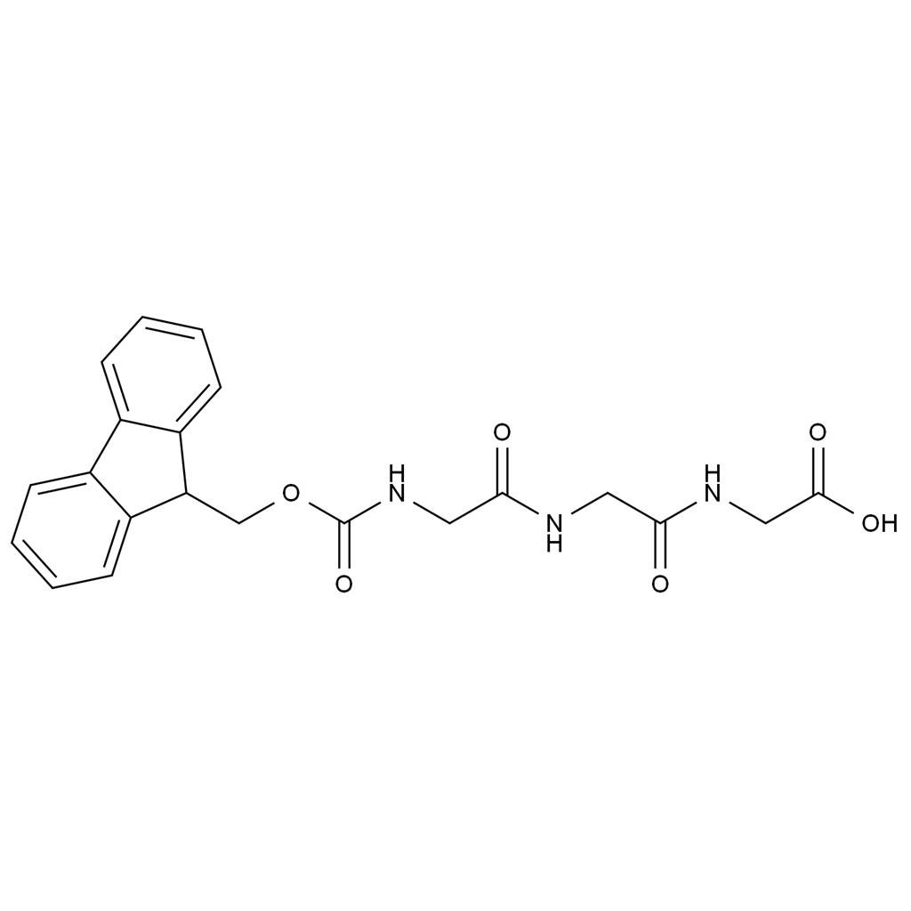 Fmoc-甘氨酸-甘氨酸-甘氨酸-OH,Fmoc-Gly-Gly-Gly-OH