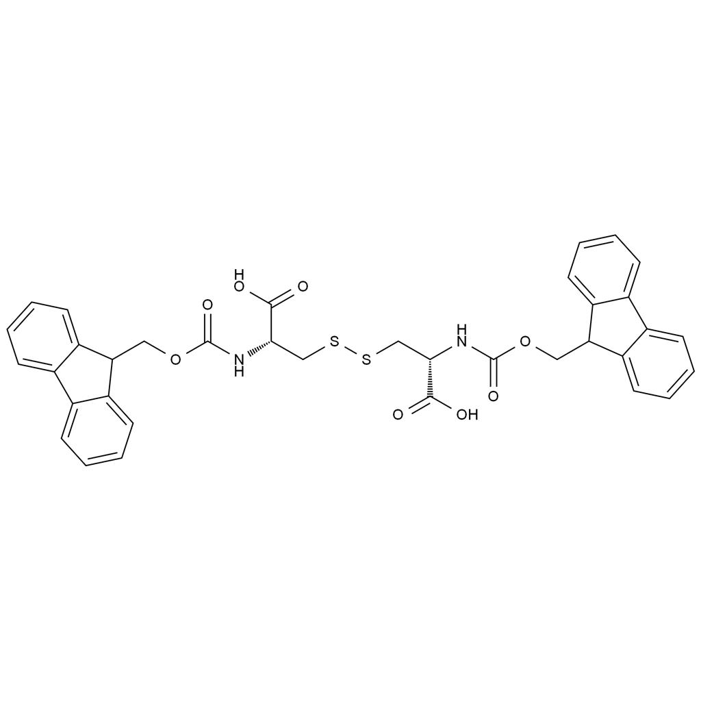 (Fmoc-半胱氨酸-OH)2
(Disulfide bond),(Fmoc-Cys-OH)2
(Disulfide bond)