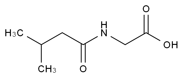 N-異戊酰氨基乙酸,2-(3-Methylbutanamido)acetic acid