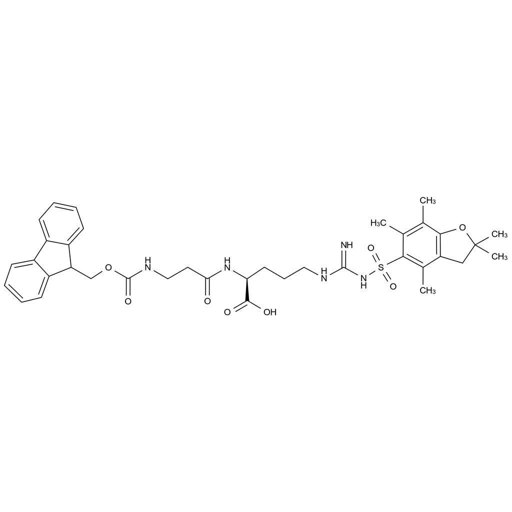 Fmoc-β-丙氨酸-精氨酸(Pbf)-OH,Fmoc-β-Ala-Arg(Pbf)-OH