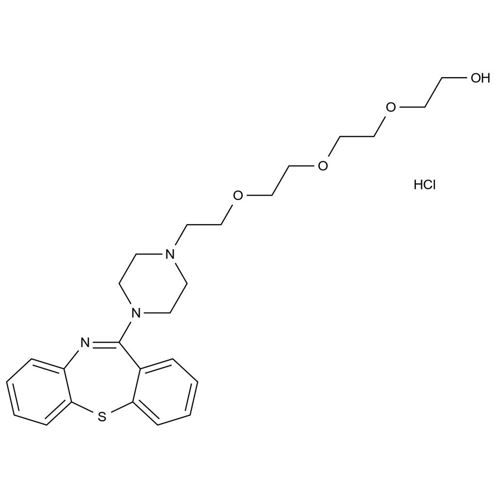 喹硫平EP杂质J HCl,Quetiapine EP Impurity J HCl