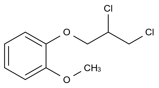 1-（2,3-二氯丙氧基）-2-甲氧基苯,1-(2,3-Dichloropropoxy)-2-methoxybenzene