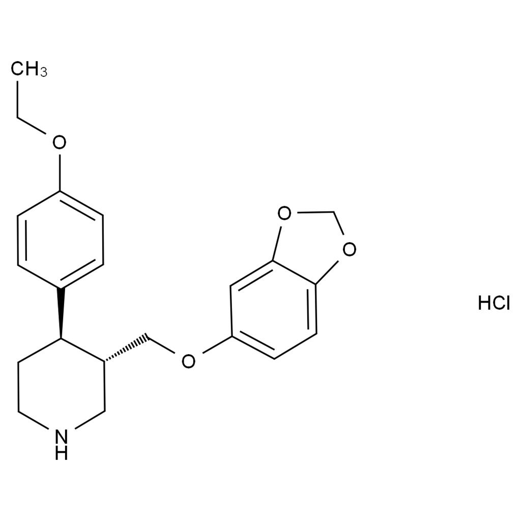 鹽酸帕羅西汀半水合物EP雜質(zhì)C 鹽酸鹽,Paroxetine Hydrochloride Hemihydrate EP Impurity C HCl