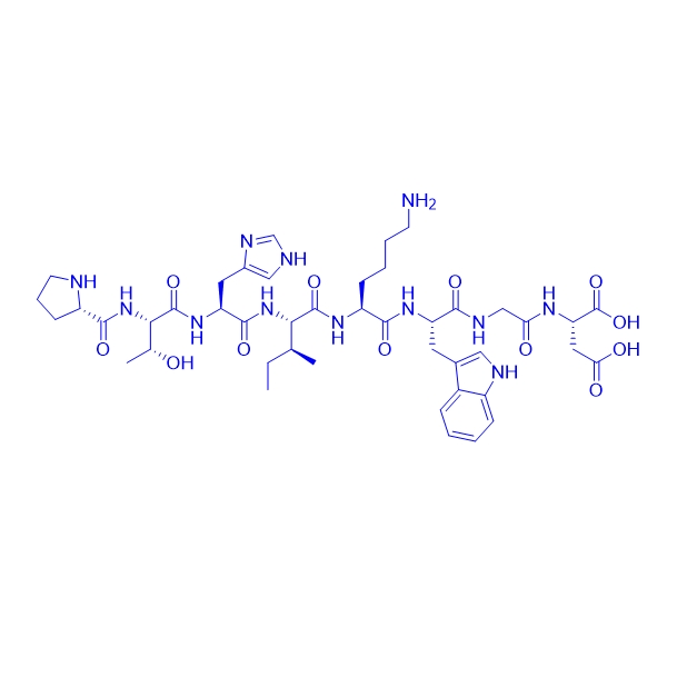 血管緊張素轉(zhuǎn)化酶 (ACE) 抑制劑多肽,H-Pro-Thr-His-Ile-Lys-Trp-Gly-Asp-OH