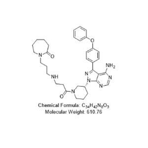 伊布替尼雜質(zhì)C(伊布替尼粗品雜質(zhì)序號(hào)3),Ibrutinib Impurity C (Ibrutinib Crude Impurity Serial No. 3)