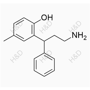 2-(3-amino-1-phenylpropyl)-4-methylphenol	托特羅定雜質(zhì)13