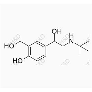 沙丁胺醇對(duì)照品,4-(2-(tert-butylamino)-1-hydroxyethyl)-2-(hydroxymethyl)phenol