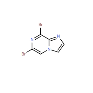 6,8-二溴-咪唑[1,2-A]吡嗪
