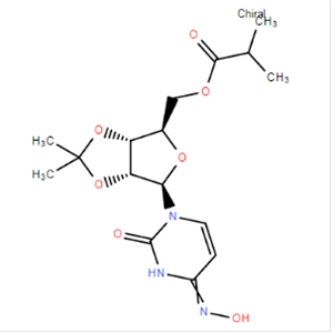 尿苷2'3'-O-（1-甲基亞乙基）-，4-肟，5'-（2- 丙酸甲酯）