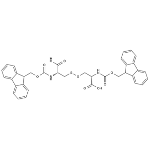 (Fmoc-半胱氨酸-OH)2
(Disulfide bond),(Fmoc-Cys-OH)2
(Disulfide bond)