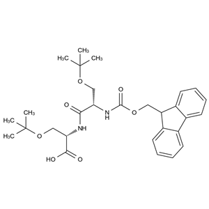 CATO_Fmoc-絲氨酸(tBu)-絲氨酸(tBu) -OH_110098-50-5_97%