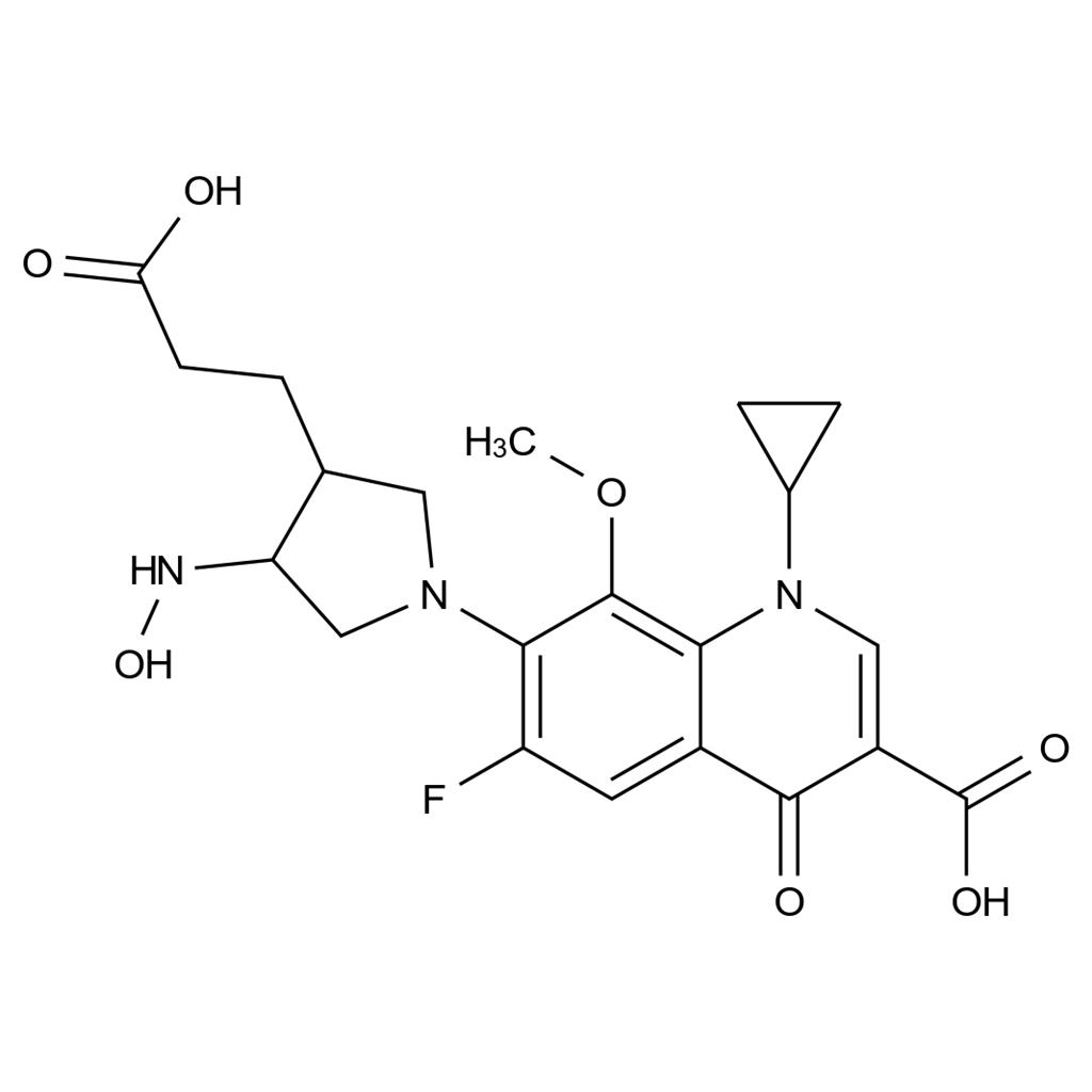 莫西沙星雜質(zhì)118,Moxifloxacin Impurity 118