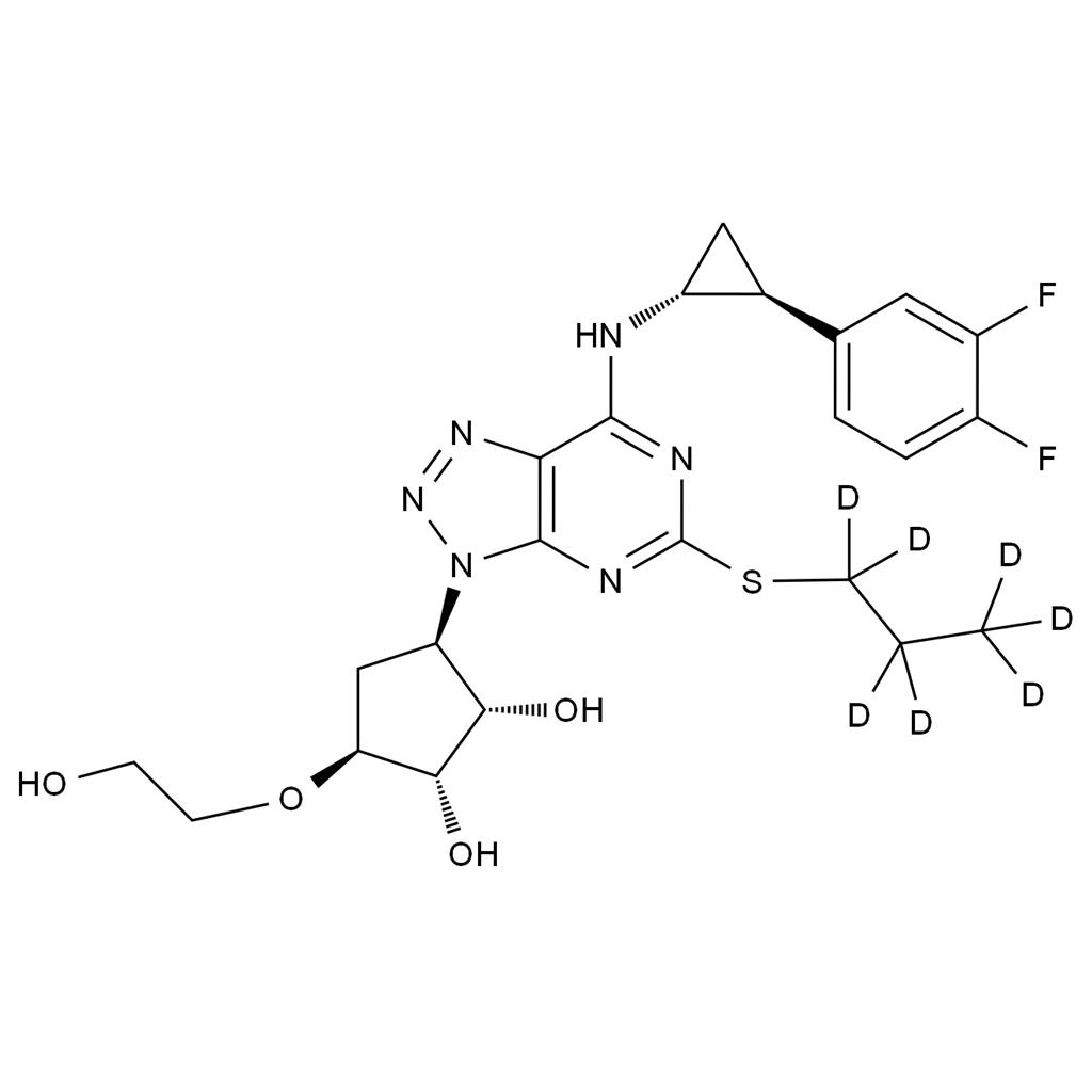 替卡格雷-d7,Ticagrelor-d7