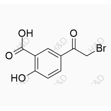 沙丁胺醇雜質46,5-(2-bromoacetyl)-2-hydroxybenzoic acid