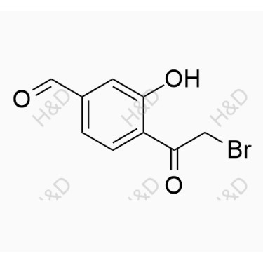 沙丁胺醇雜質(zhì)47,4-(2-bromoacetyl)-3-hydroxybenzaldehyde