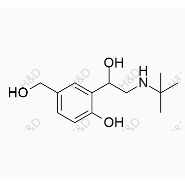 沙丁胺醇雜質(zhì)52,2-(2-(tert-butylamino)-1-hydroxyethyl)-4-(hydroxymethyl)phenol