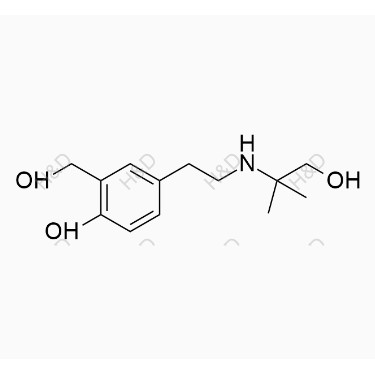 沙丁胺醇雜質(zhì)53,4-(2-((1-hydroxy-2-methylpropan-2-yl)amino)ethyl)-2-(hydroxymethyl)phenol