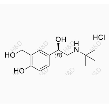 鹽酸左旋沙丁胺醇,(R)-4-(2-(tert-butylamino)-1-hydroxyethyl)-2-(hydroxymethyl)phenol hydrochloride