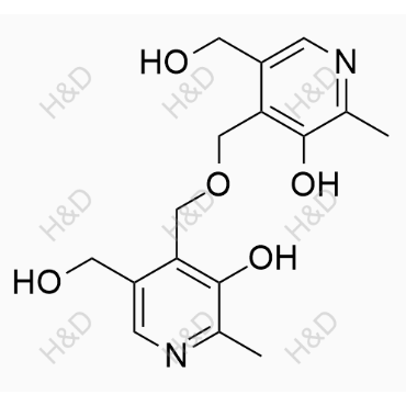 維生素B6雜質(zhì)1,4,4'-(oxybis(methylene))bis(5-(hydroxymethyl)-2-methylpyridin-3-ol)